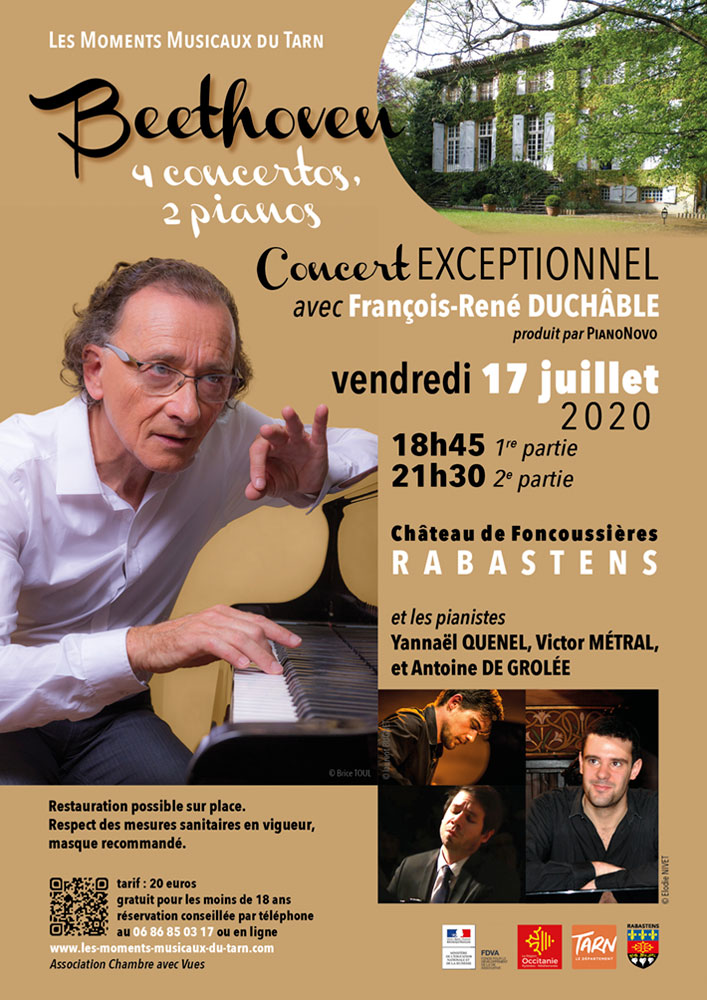 Diaporama concert F.R. Duchâble 2020